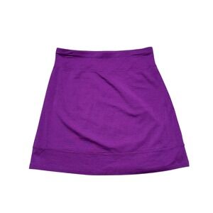Smartwool Merino Wool Mini Skirt Purple Small Layering Outdoors Granola Gorpcore